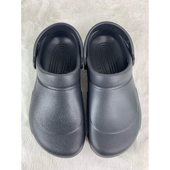 Crocs Lock Slip-Resistant Clogs Black Women’s 9 / Men’s 7 NEW - Picture 7 of 7